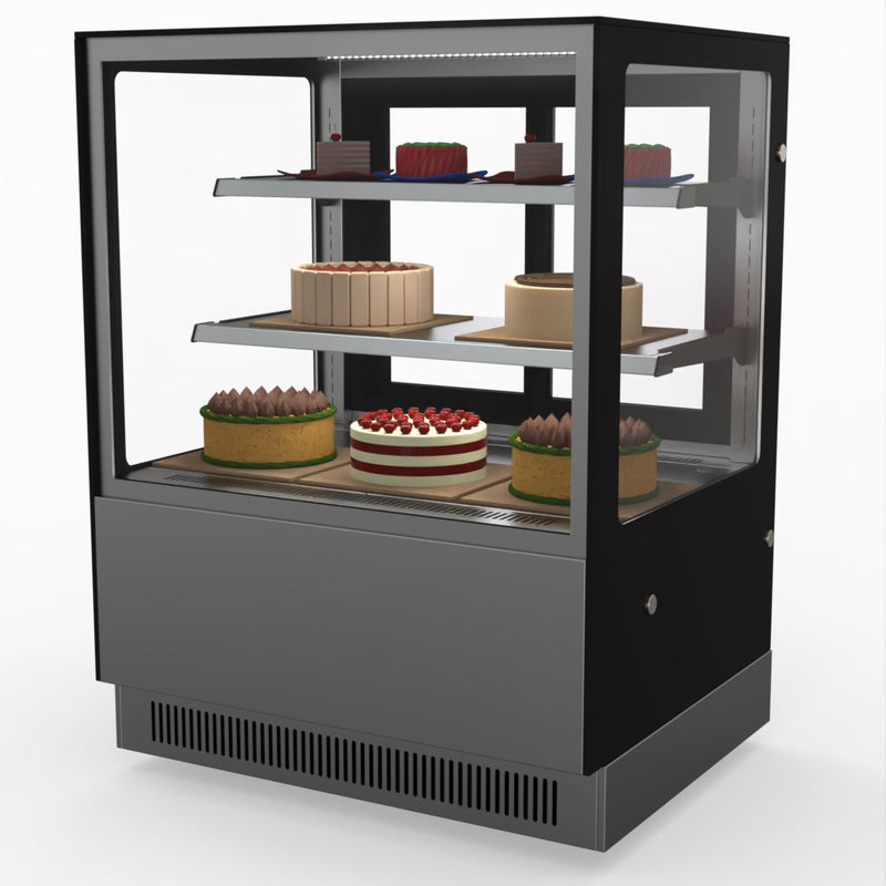 Modern 2 Shelves Cake Or Food Display - Bonvue GAN-900RF2