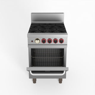 Gasmax 4 Burner With Oven Flame Failure - GasMax GBS4TS