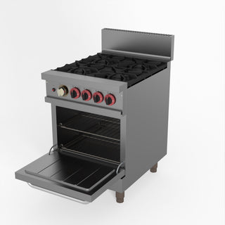 Gasmax 4 Burner With Oven Flame Failure - GasMax GBS4TS