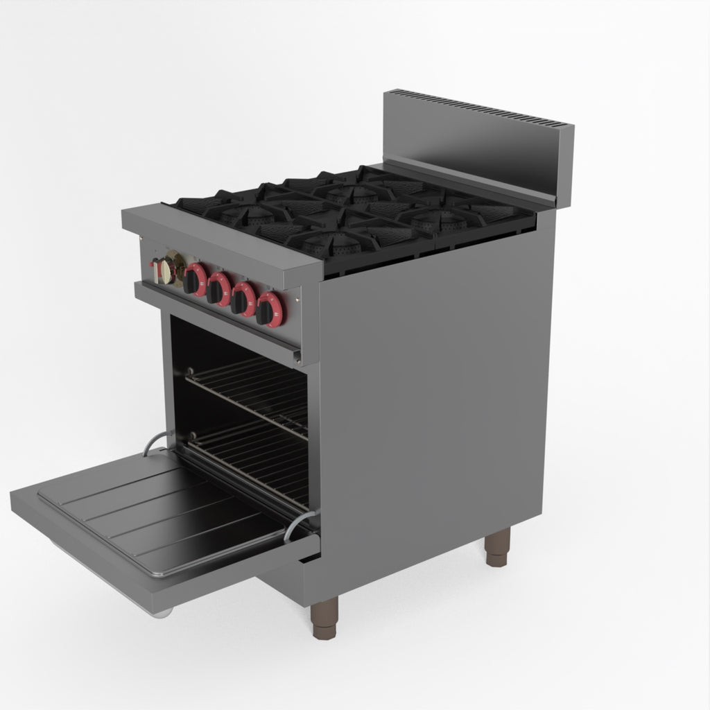 GasMAX 4 Burner With Oven Flame Failure GBS4TS