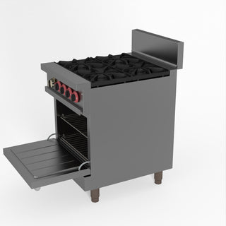 Gasmax 4 Burner With Oven Flame Failure - GasMax GBS4TS