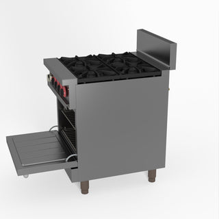 Gasmax 4 Burner With Oven Flame Failure - GasMax GBS4TS