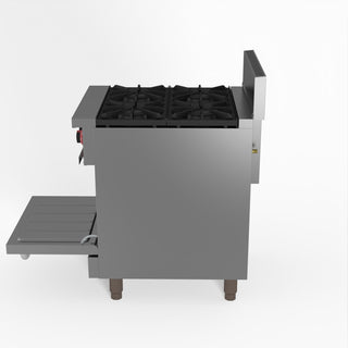 Gasmax 4 Burner With Oven Flame Failure - GasMax GBS4TS