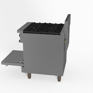 Gasmax 4 Burner With Oven Flame Failure - GasMax GBS4TS