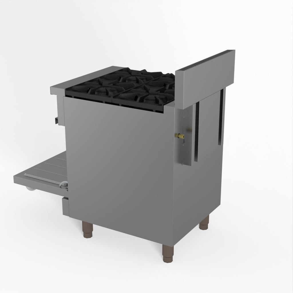 GasMAX 4 Burner With Oven Flame Failure GBS4TS