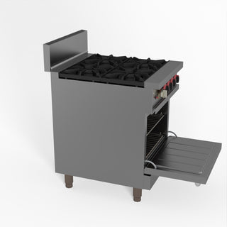 Gasmax 4 Burner With Oven Flame Failure - GasMax GBS4TS