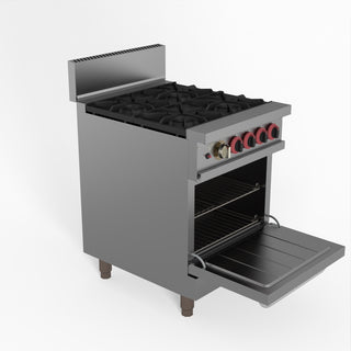 Gasmax 4 Burner With Oven Flame Failure - GasMax GBS4TS