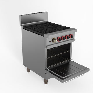 Gasmax 4 Burner With Oven Flame Failure - GasMax GBS4TS