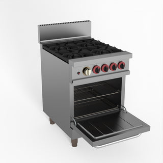 Gasmax 4 Burner With Oven Flame Failure - GasMax GBS4TS