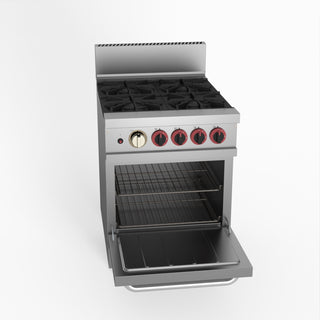 Gasmax 4 Burner With Oven Flame Failure - GasMax GBS4TS