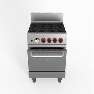 Gasmax 4 Burner With Oven Flame Failure - GasMax GBS4TS