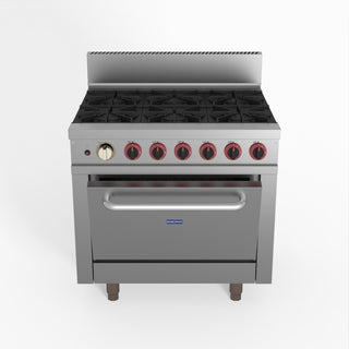 Gasmax 6 Burner With Oven Flame Failure - GasMax GBS6TS