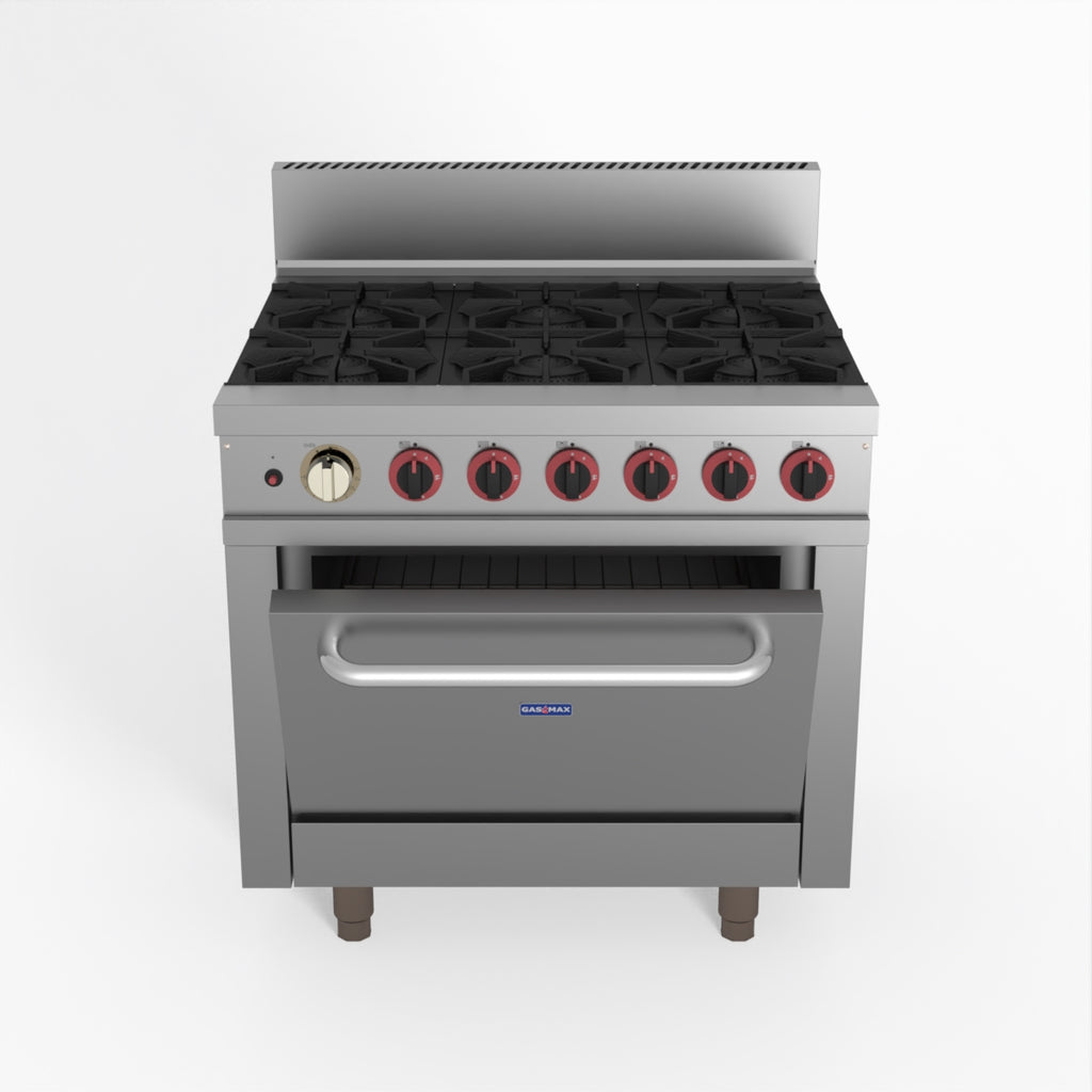 GasMAX 6 Burner With Oven Flame Failure GBS6TS