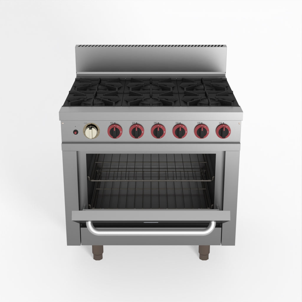 GasMAX 6 Burner With Oven Flame Failure GBS6TSLPG