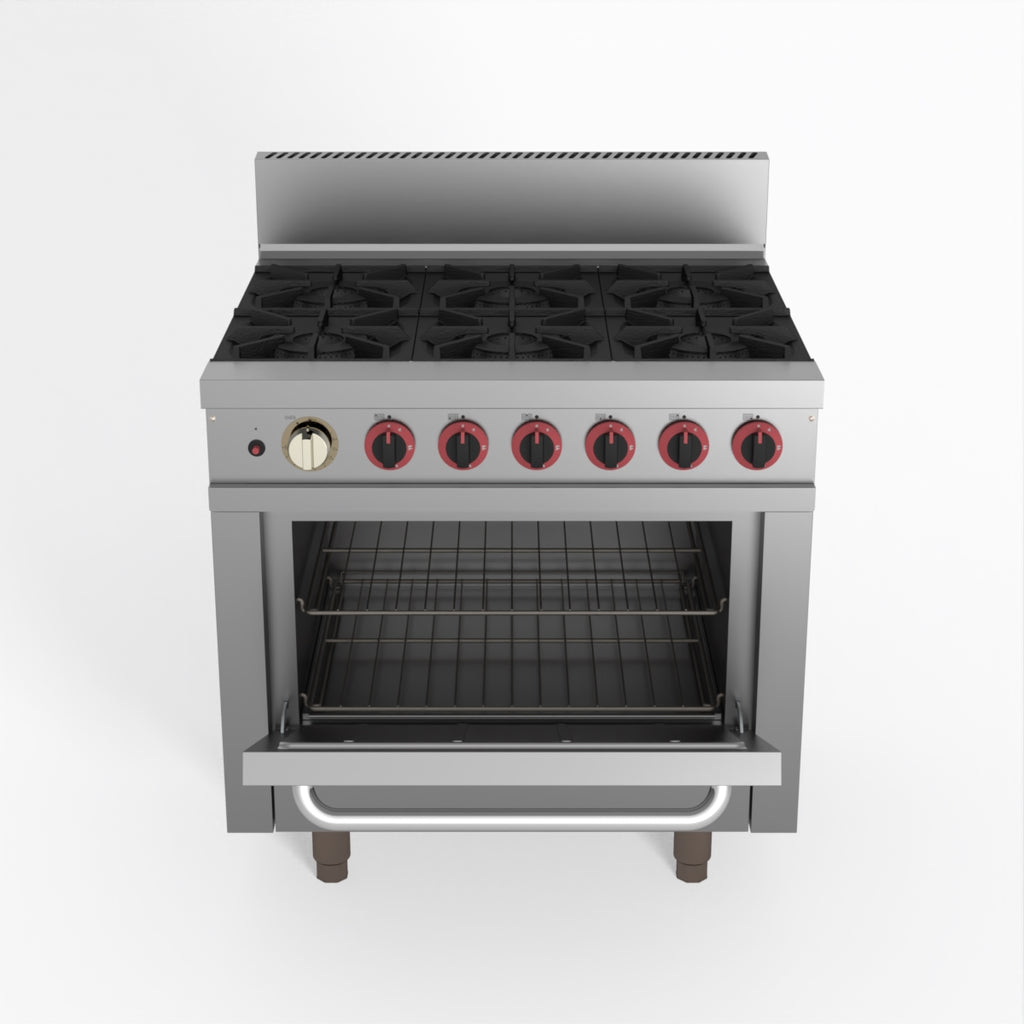 GasMAX 6 Burner With Oven Flame Failure GBS6TS