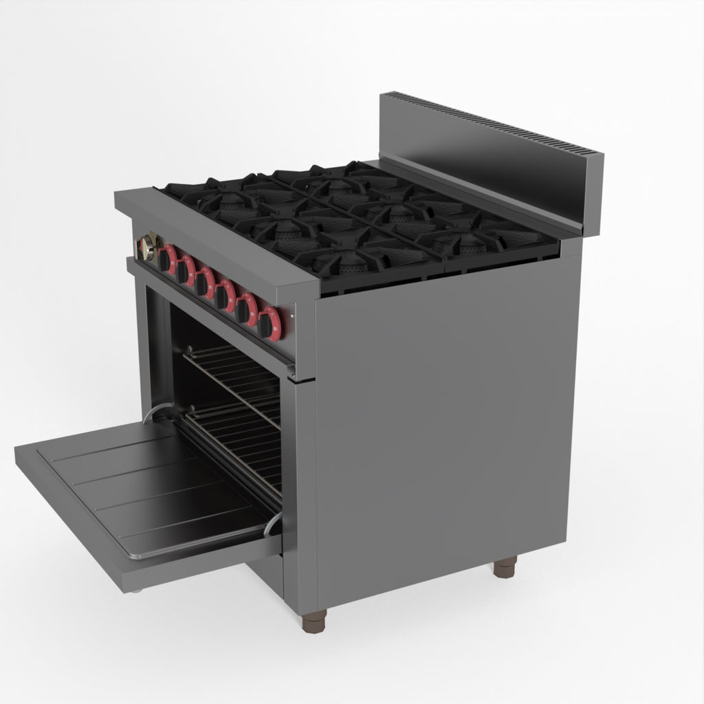 GasMAX 6 Burner With Oven Flame Failure GBS6TS