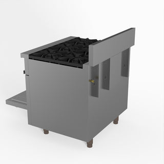 Gasmax 6 Burner With Oven Flame Failure - GasMax GBS6TS