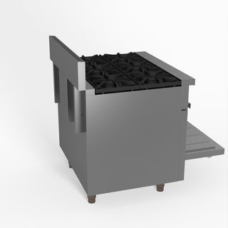 Gasmax 6 Burner With Oven Flame Failure - GasMax GBS6TS