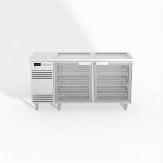 Skope 2 Glass Door Chiller - White