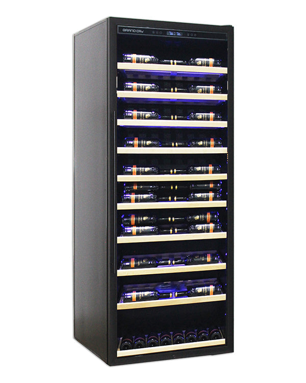 Label View 320LV Wine Fridge (Left Door Hinge)- Grand Cru GC320LV-L