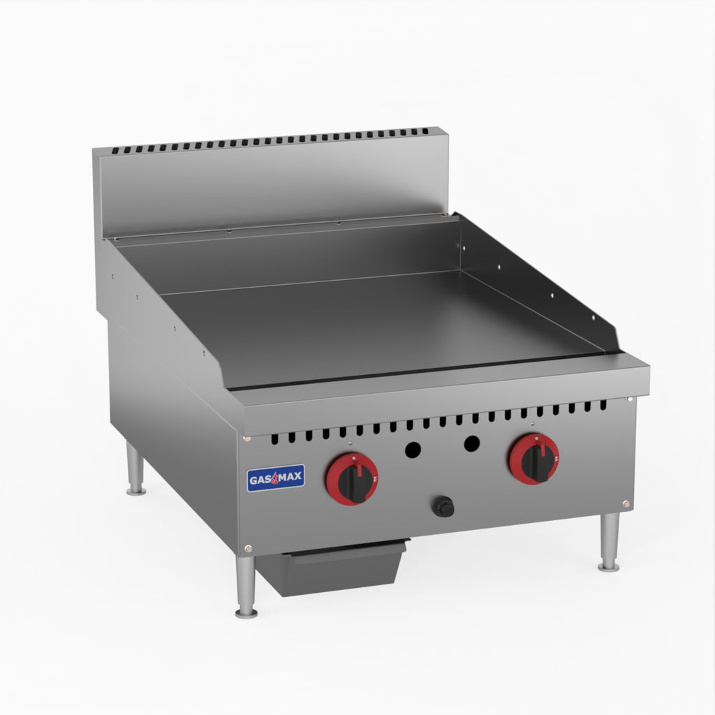 GasMAX Two Burner Lpg Griddle Top - GG-24LPG