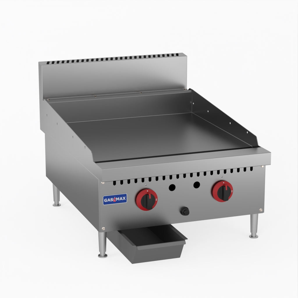GasMAX Two Burner Ng Griddle Top - GG-24