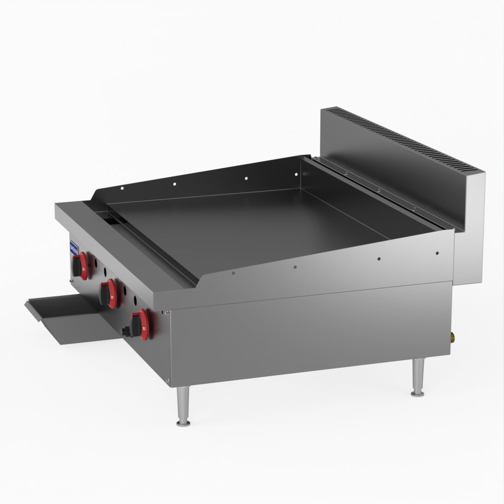 GasMAX Three Burner Lpg Griddle Top - GG-36LPG