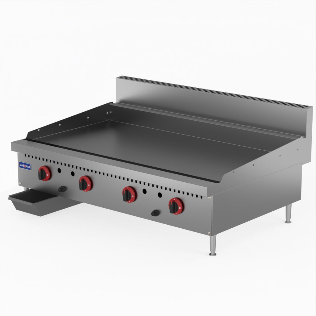 GasMAX Four Burner Lpg Griddle Top - GG-48LPG