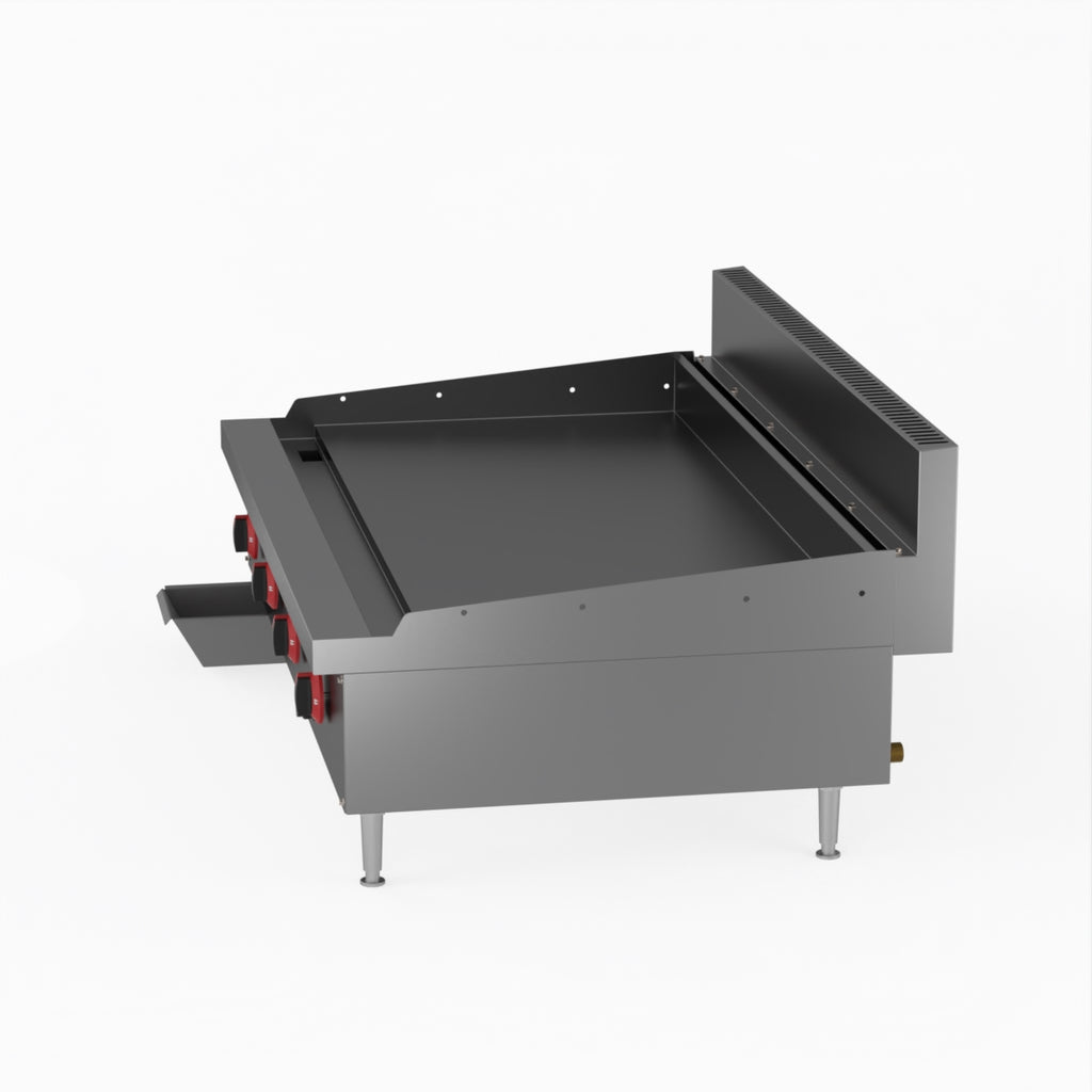 GasMAX Four Burner Lpg Griddle Top - GG-48LPG