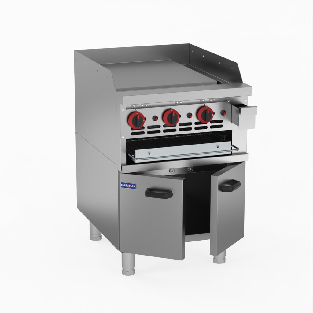 GasMAX Gas Griddle And Toaster With Cabinet - GGS-24