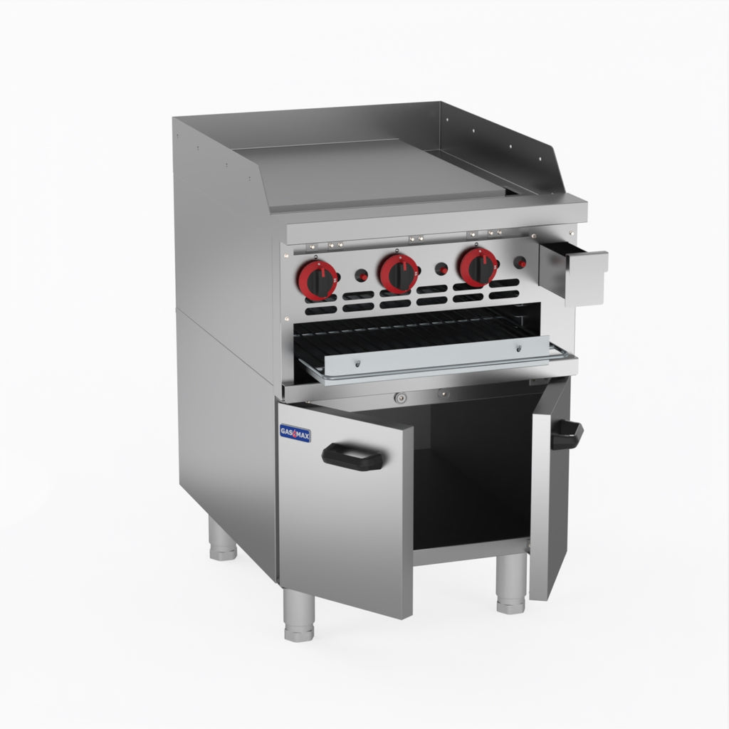 GasMAX Gas Griddle And Toaster With Cabinet - GGS-24