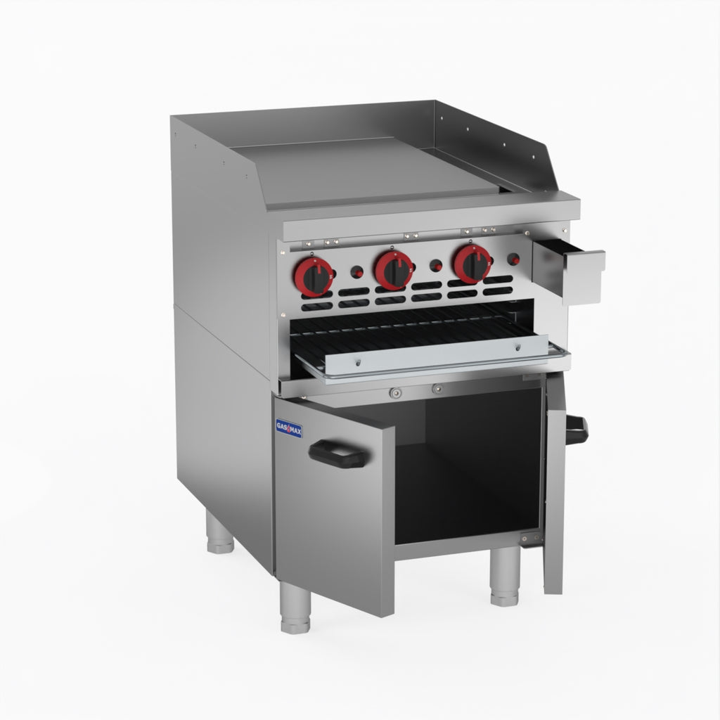 GasMAX Gas Griddle And Toaster With Cabinet - GGS-24