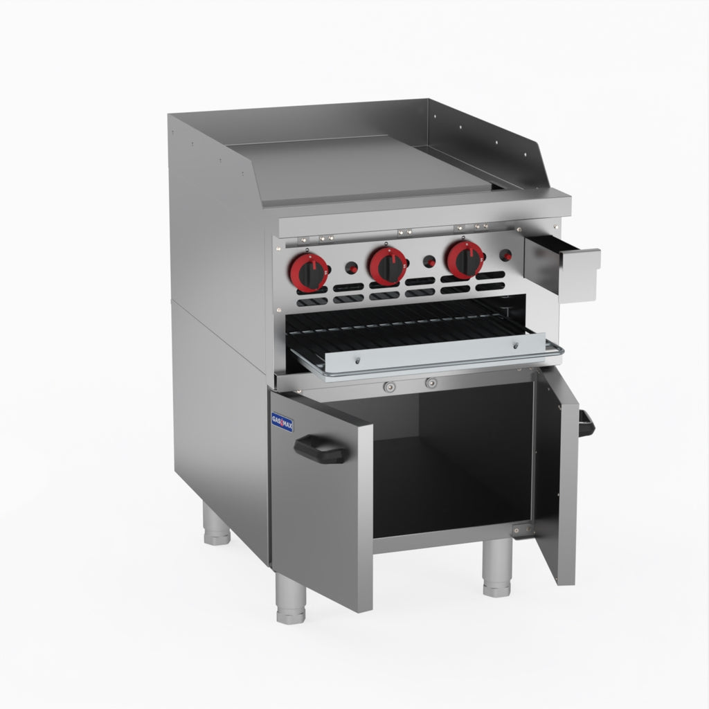 GasMAX Gas Griddle And Toaster With Cabinet - GGS-24