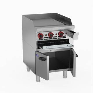 Gas Griddle And Gas Toaster With Cabinet - GasMax GGS-24