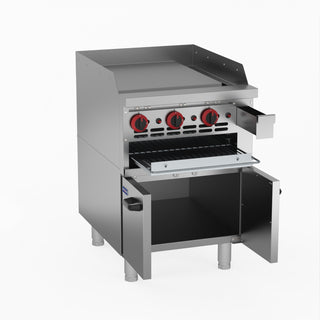 Gas Griddle And Gas Toaster With Cabinet - GasMax GGS-24