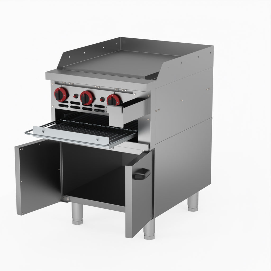 GasMAX Gas Griddle And Toaster With Cabinet - GGS-24
