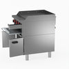 GasMAX Gas Griddle And Toaster With Cabinet - GGS-24