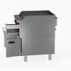 GasMAX Gas Griddle And Toaster With Cabinet - GGS-24