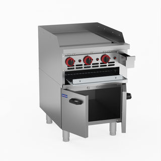 Gas Griddle And Gas Toaster With Cabinet - GasMax GGS-24