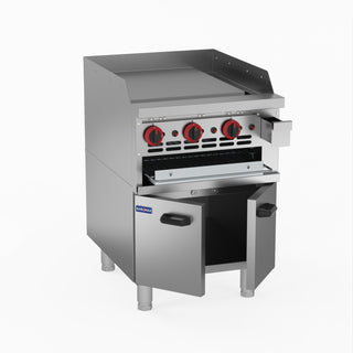 Gas Griddle And Gas Toaster With Cabinet - GasMax GGS-24