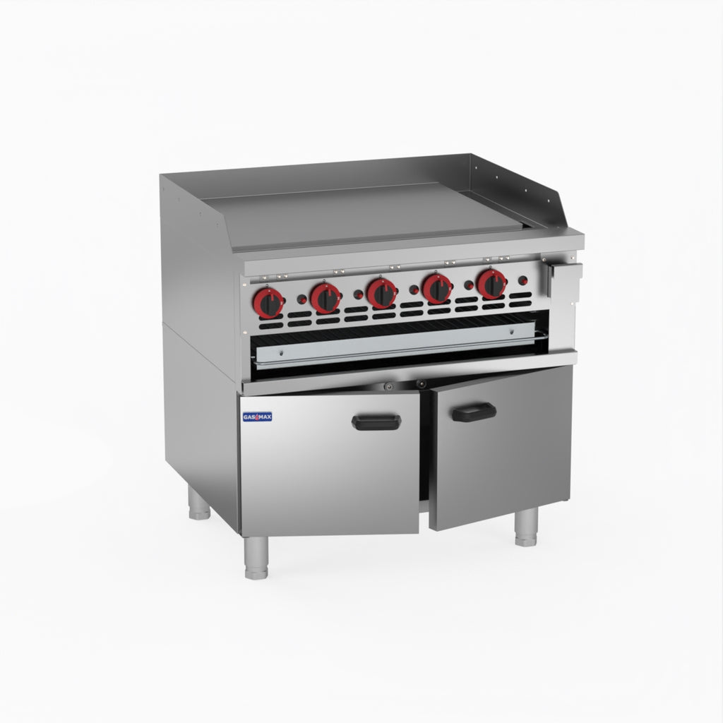 GasMAX Gas Griddle And Toaster With Cabinet GGS-36