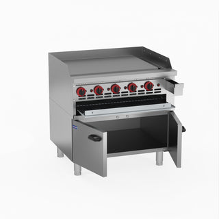 Gas Griddle And Gas Toaster With Cabinet - GasMax GGS-36