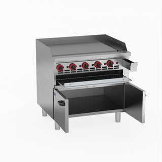 Gas Griddle And Gas Toaster With Cabinet - GasMax GGS-36