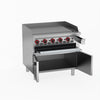 GasMAX Gas Griddle And Toaster With Cabinet GGS-36LPG