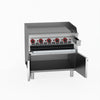 GasMAX Gas Griddle And Toaster With Cabinet GGS-36