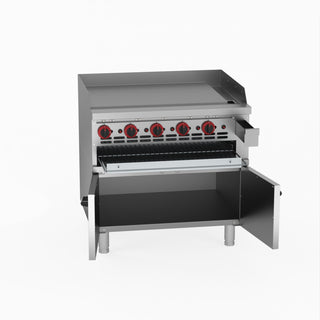 Gas Griddle And Gas Toaster With Cabinet - GasMax GGS-36