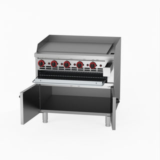 Gas Griddle And Gas Toaster With Cabinet - GasMax GGS-36