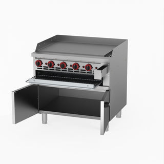 Gas Griddle And Gas Toaster With Cabinet - GasMax GGS-36