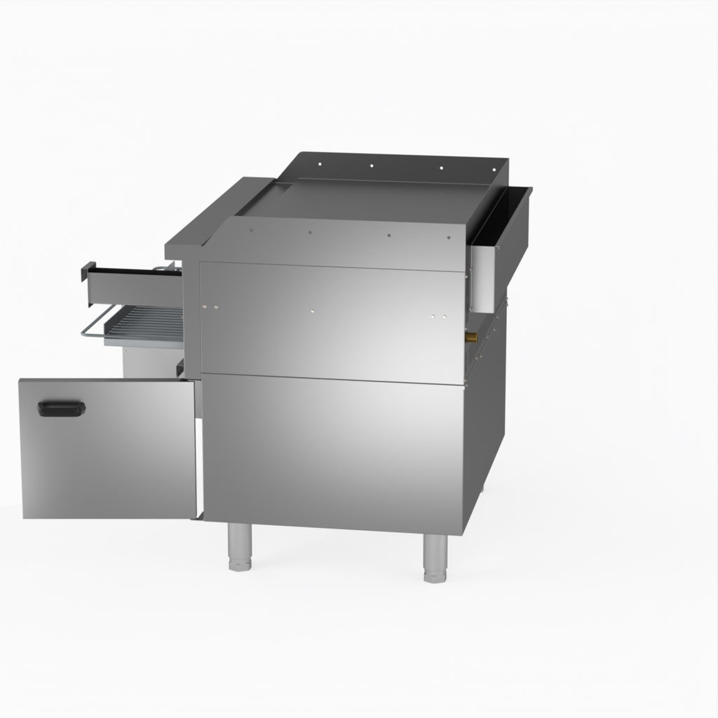 GasMAX Gas Griddle And Toaster With Cabinet GGS-36