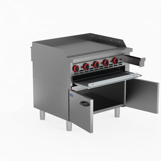 Gas Griddle And Gas Toaster With Cabinet - GasMax GGS-36